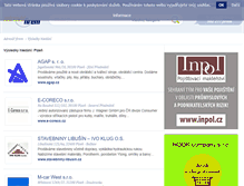 Tablet Screenshot of plzen-mesto.adresarfirem.cz