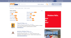 Desktop Screenshot of kultura.adresarfirem.cz