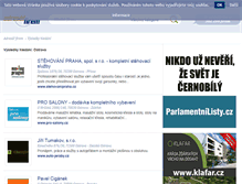 Tablet Screenshot of ostrava-mesto.adresarfirem.cz