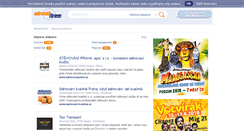 Desktop Screenshot of doprava.adresarfirem.cz